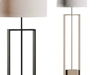 Black Tie Tosca Floor Lamp 3D model