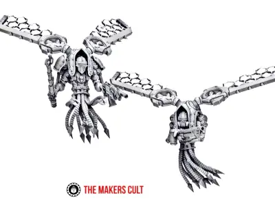 Dark Techno Vespaxii 3D print model