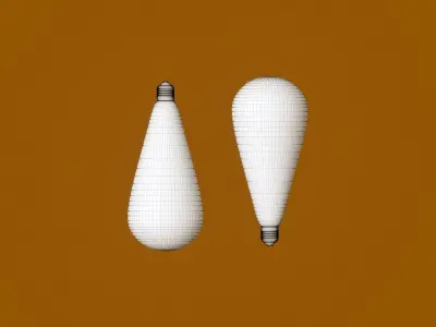 Edison Bulb 3D model purchase