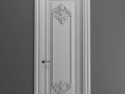 Door dekor 001 3D print model purchase