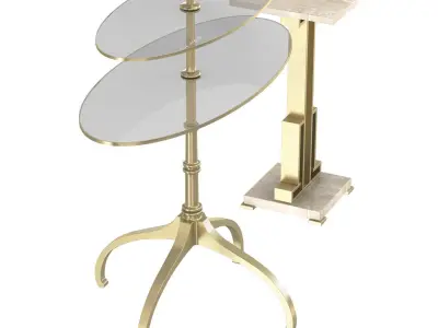 Caracole side table 3D model