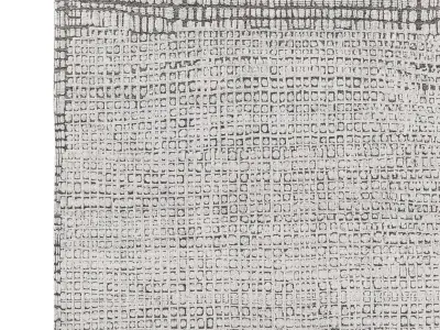 RAHIMA HAND-KNOTTED FLATWEAVE WOOL RUG 3D model