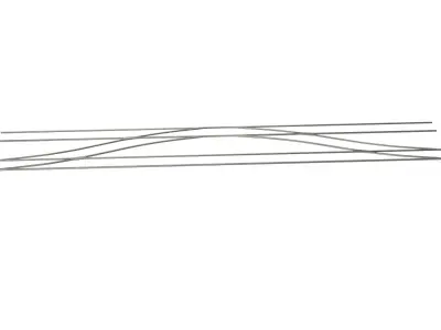 Tram Rails Element - Trapeze 3D model