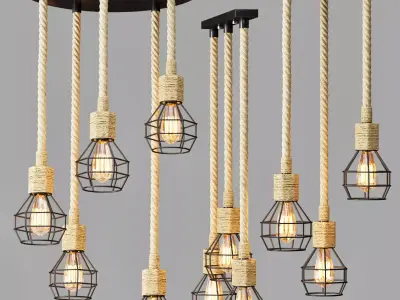Rope Light 3D model