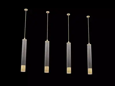 Modern Hanging Lamps Low-poly 3D model