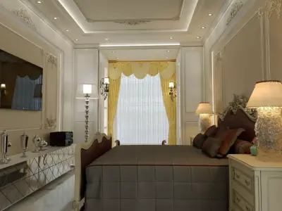 max-3ds-fbx-obj-  interior -rhino - 3d max2015 - corona  3D model