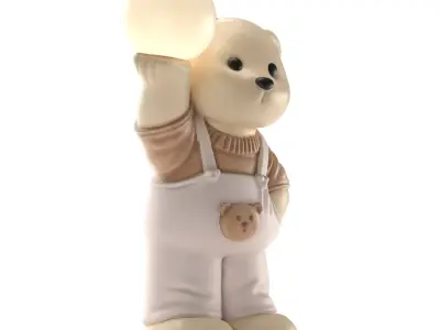 GlowBear 3D model