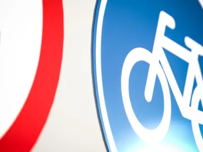 Vertical road signs 3D model