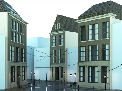 Amsterdam Street Building No203 3D model