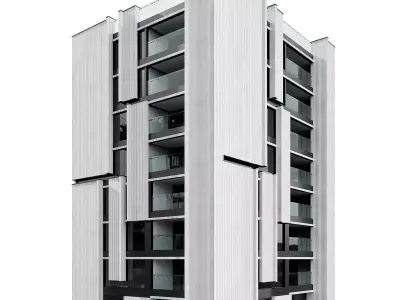 RESIDENTIAL BUILDING NO104 A 3D model