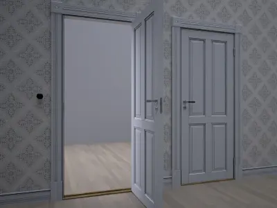 ScandinavianDoor 3D model