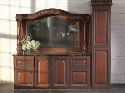 Classic dressing table 3D model