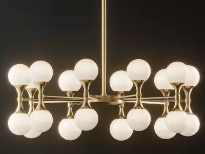 ABERNATHY CHANDELIER from LULU and GEORGIA 3D model