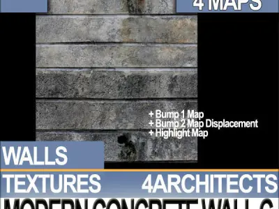 Modern Concrete Wall C Texture