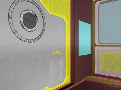 Dead Space Chamber 3D model