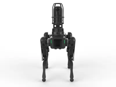 Boston Dynamics Spot Inspection Black 3D model
