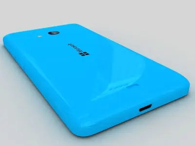 Microsoft Lumia 535 Blue 3D model