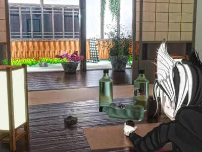 Kawai-Sou Complex Japanese Mansion 3D model