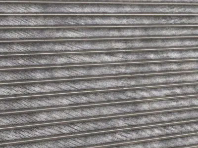Silver Rust Metal Corrugated Transparent PBR Seamless Texture