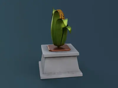 Corn Monument 3D model