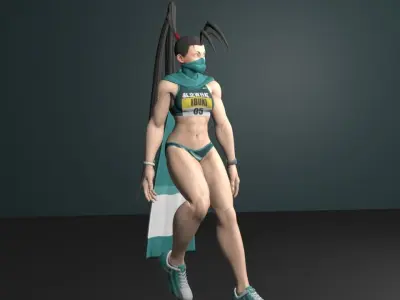 ibuki 3D model