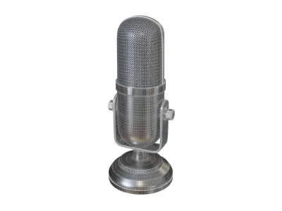 Studio Microphone 3D model