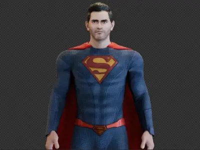 Superman from Superman And Lois CW 3D model