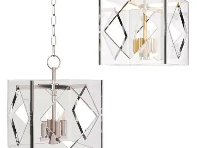 TRAVIS PENDANT Low-poly 3D model