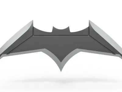 Batarang from the movie Batman v Superman Dawn of Justice 2016 3D print model