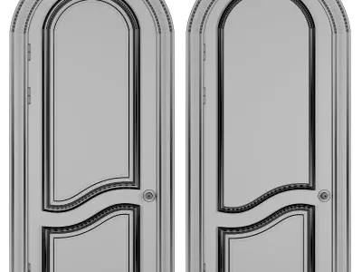 Entrance door set238 3D model
