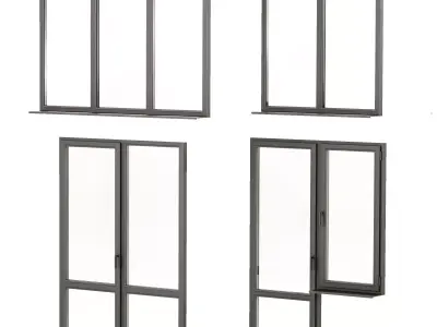 Windows set  3D model