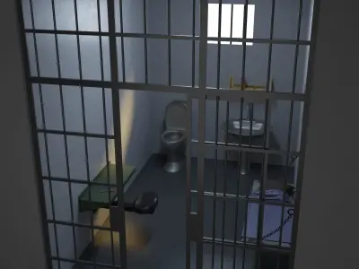 Prison Cell 3D model