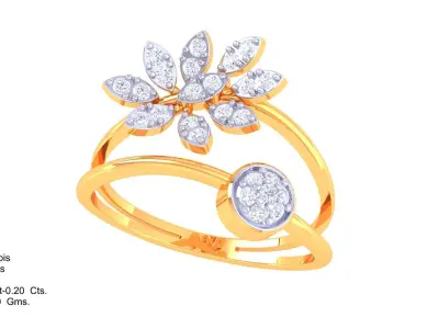 Women Ring MTL 3dm STL OBJ FBX Details 3D print model buy