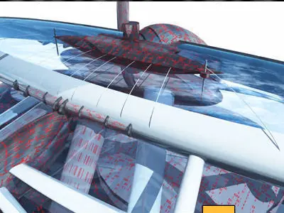 Sci Fi City Futuristic Architecture A5 A6 3D model