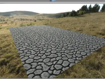 Stone floor - Tileable PBR 1K textures Texture