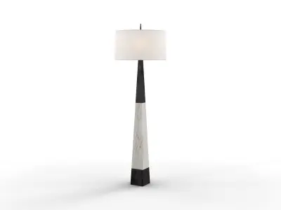 Uttermost Trian Floor Lamp 3D model