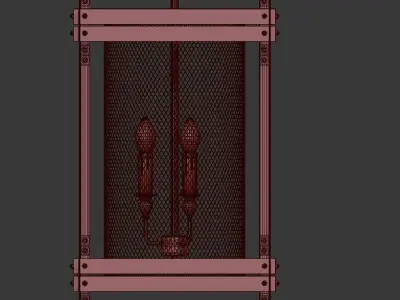 Hanging Lamp LOFT HOUSE P-124 3D model