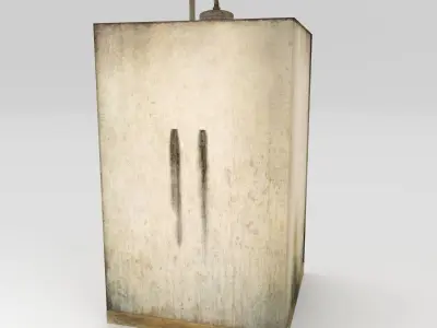 Dirty Shower 3D model