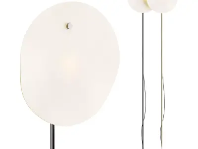 Floor lamp Aura 3D model