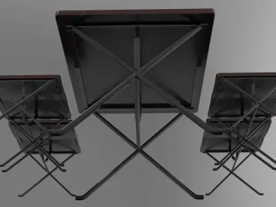 Dining Table  3D model shop
