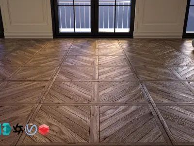 3D Floor Tiles Textured Free Archviz  3Ds Max maya Cinema 4D 3D model