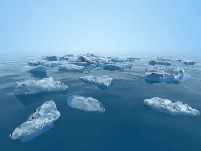 Fragment Ice 3D model