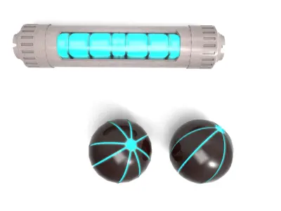 Grenade Sci-Fi  Low-poly 3D model