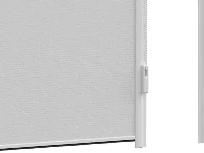 Roller blinds for windows 3D model