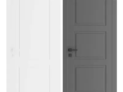 Interior doors 012 3D model
