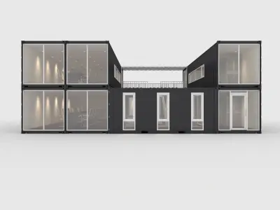 Container Office 1 3D model