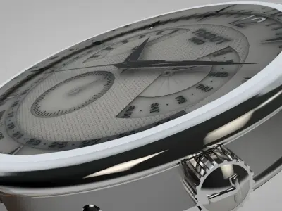 Tissot Watch Free 3D model