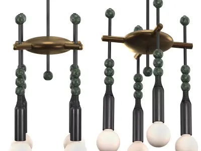TALISMAN Pendant Light 3D model