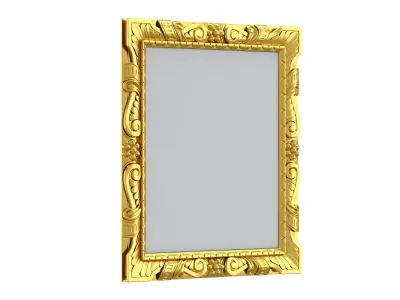 Classic Frame 02 3D model purchase