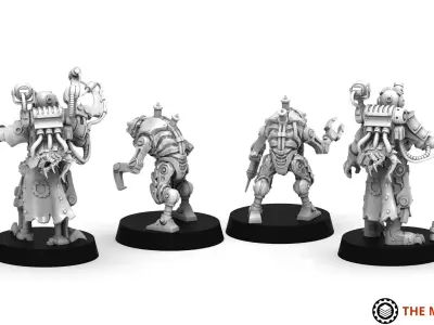 Ironblood - Genomancer and Biothecarian 3D print model